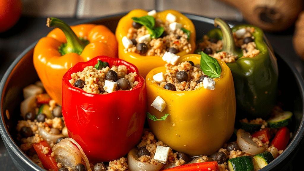 Ingredients for Stuffed Peppers