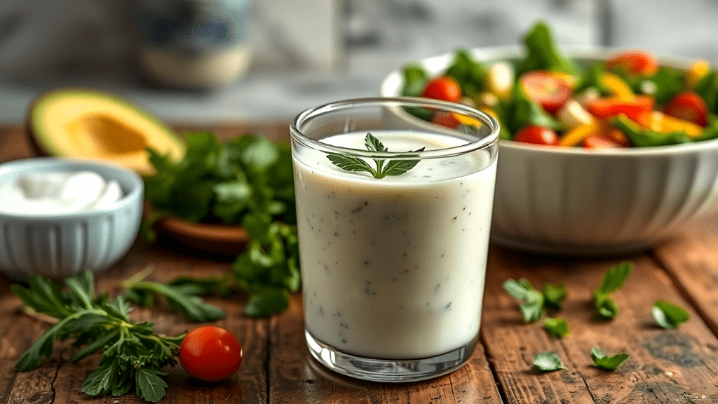 Avocado Ranch Dressing recipe