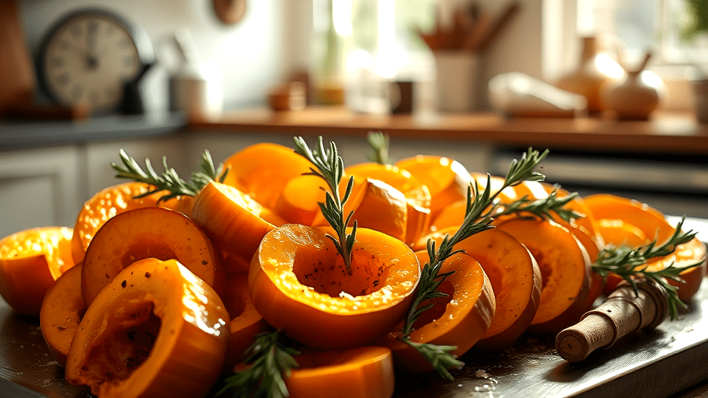 Ingredients for Roasted Butternut Squash