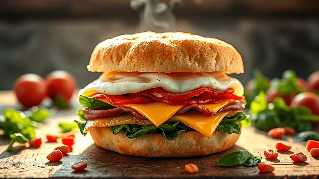 easy breakfast sandwich